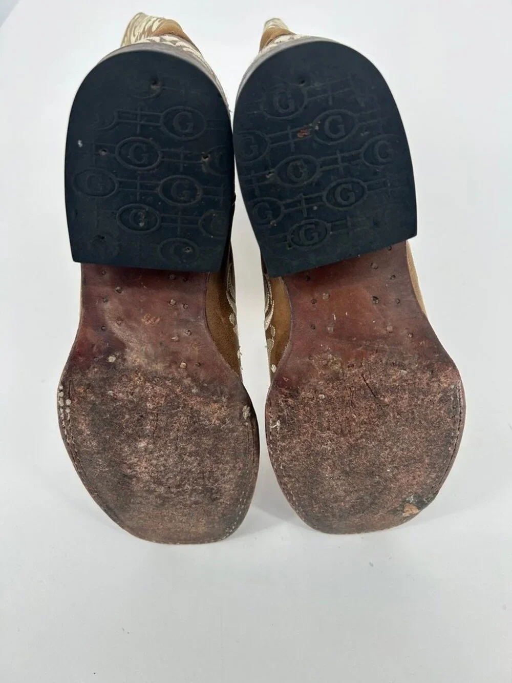 Circle G by Corral Brown Embroidered Western Cowboy Boot Women 9 Country Concert - Picture 4 of 9